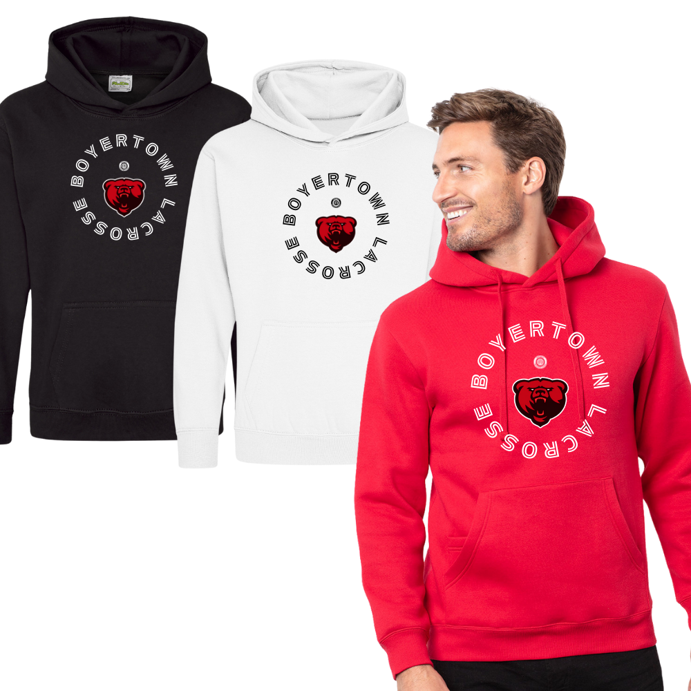 Boyertown LAX Unisex Hoodie Full Circle