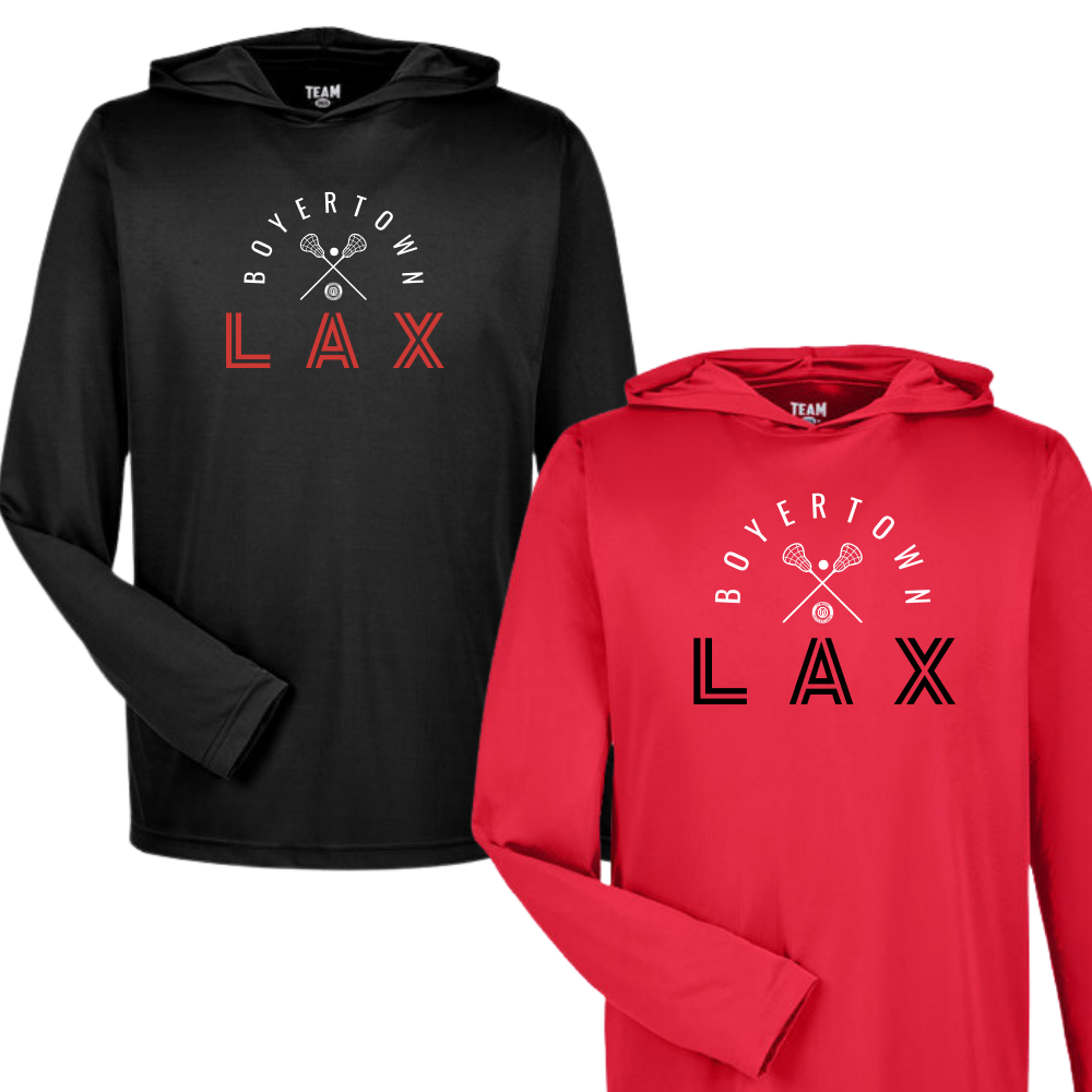 Boyertown LAX Hooded LS Performance BIG lax