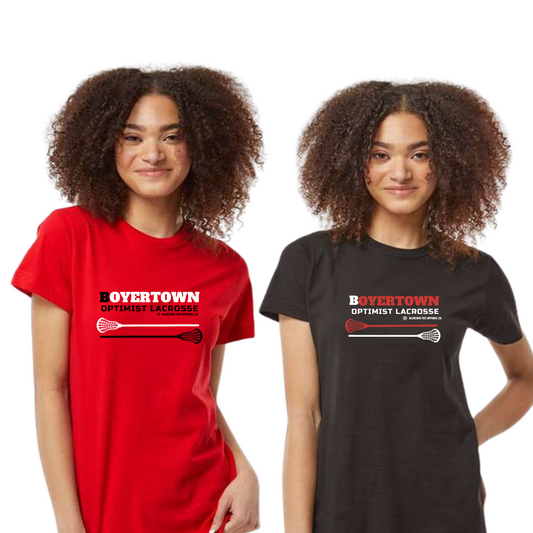 Boyertown LAX Ladies SS Cotton Tee Status