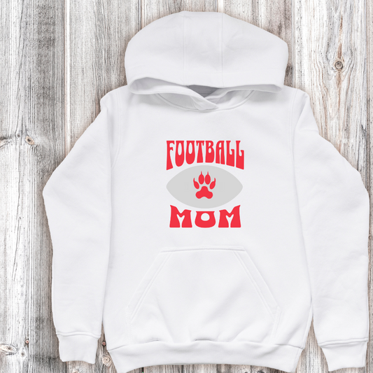 Football Mom White Hoodie OJR