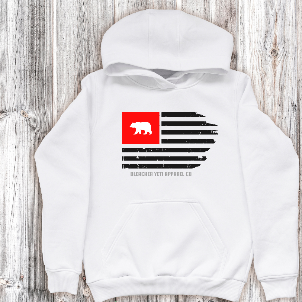 Boyertown Bear Nation Flag Hoodie