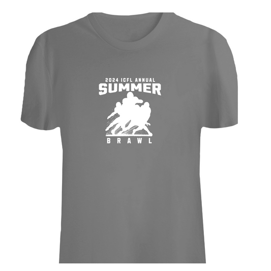 Grey Tee - Summer Brawl ICFL