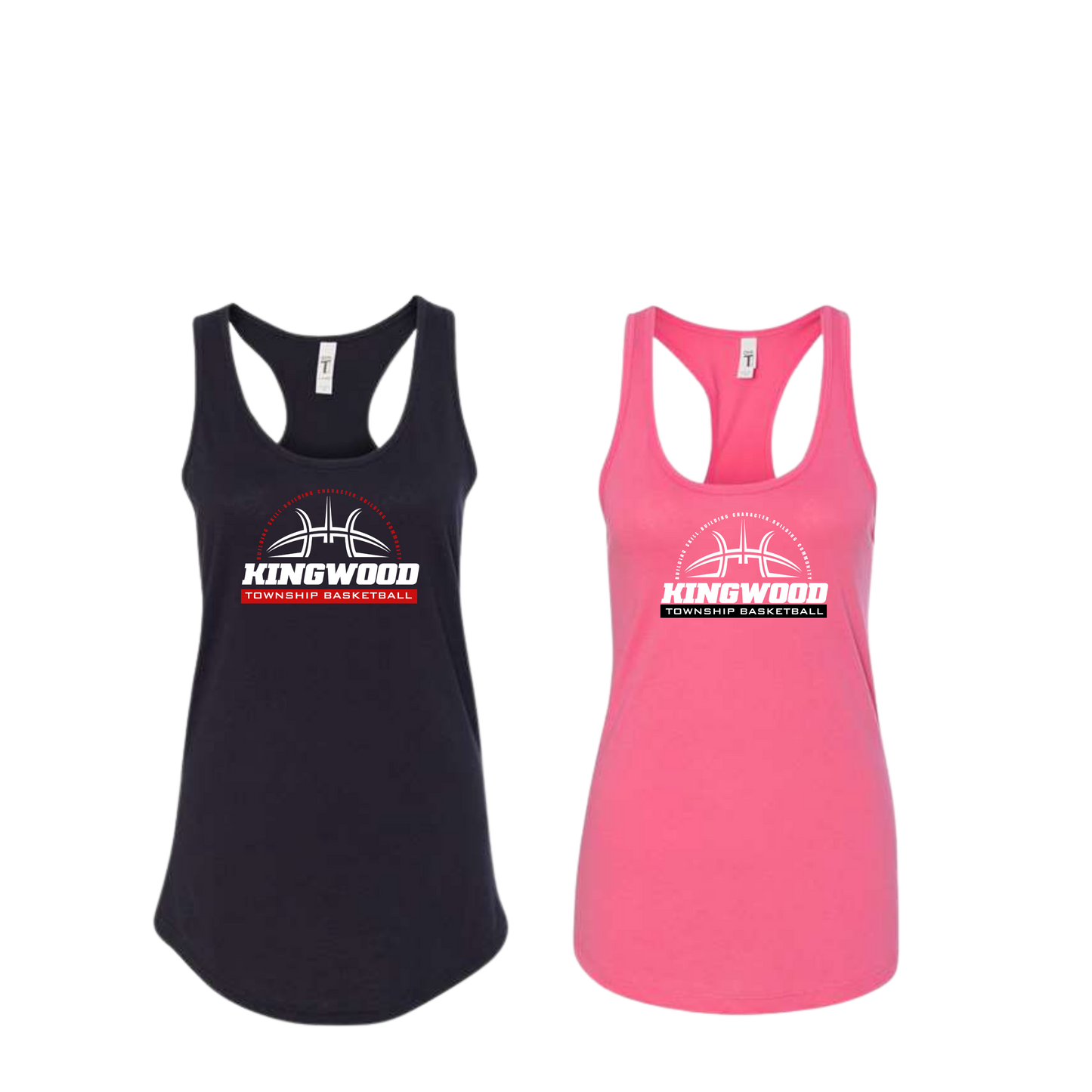 KW Township Basketball Ladies Racerback Tank