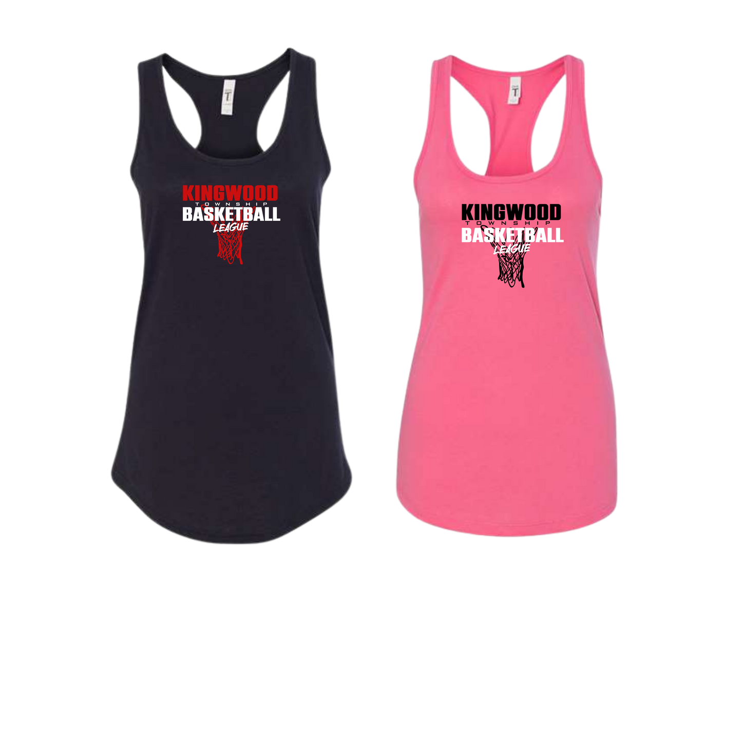 KW Township Basketball Ladies Racerback Tank