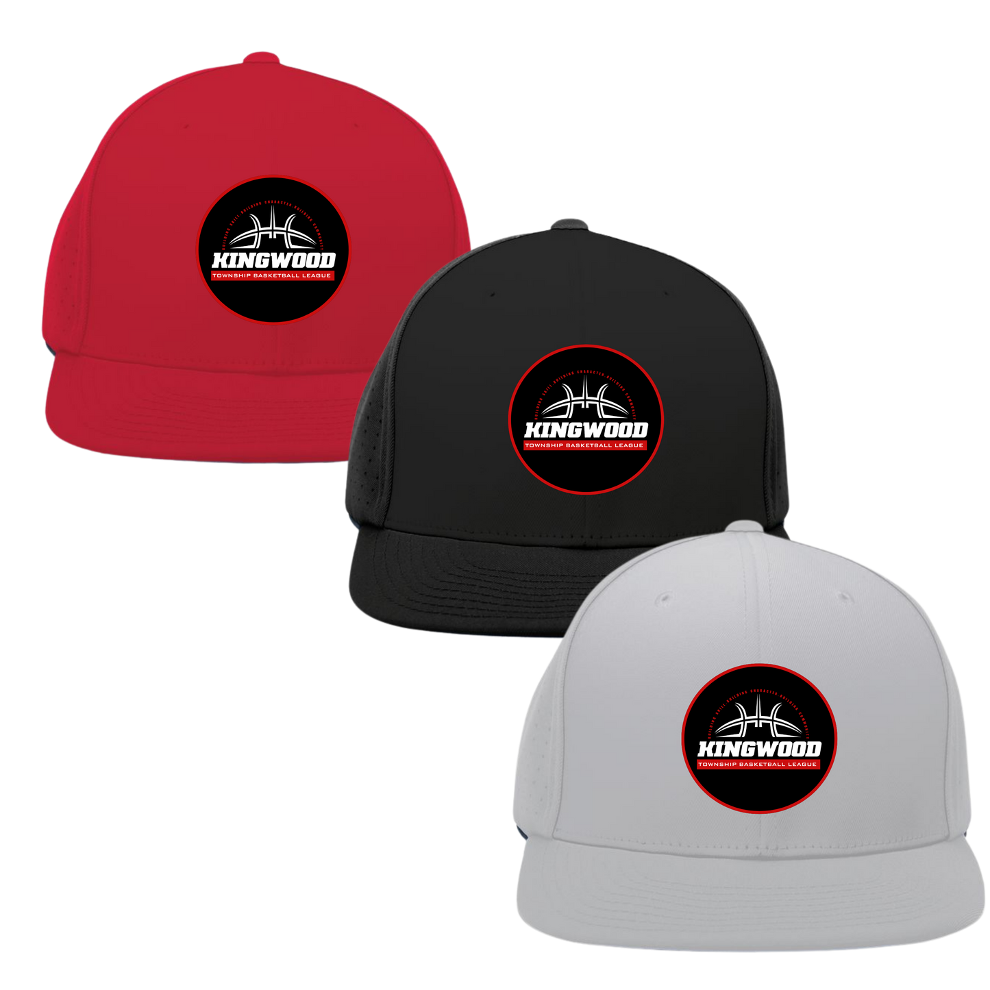 KW Township Basketball Flex Fit Performance Hat W/ Patch