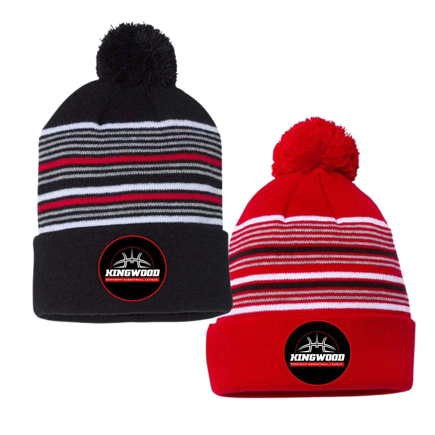 KW Township Basketball Beanie With Patch