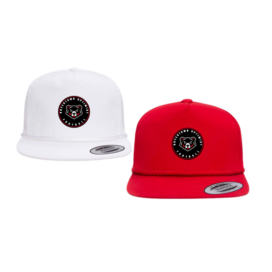 Boyertown Optimist Football Snapback Golf Rope Hat Patch
