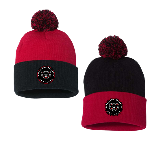 Boyertown Optimist Football Pom Pom Beanie