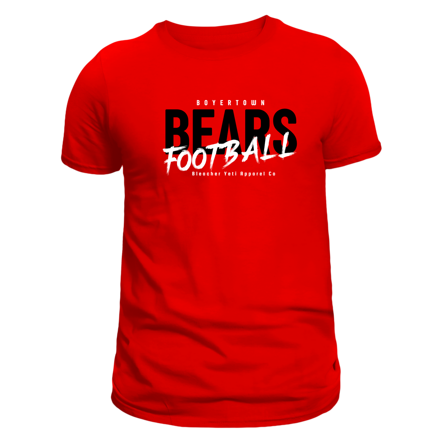 Boyertown Football Red Unisex Tee