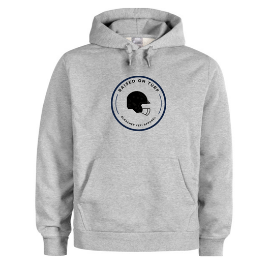 Raised On Turf Football Hoodie
