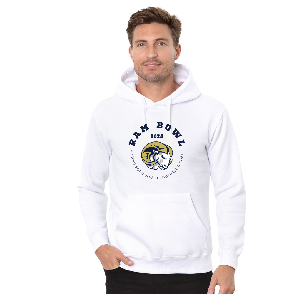 Ram Bowl Icon Unisex Adult Hoodie