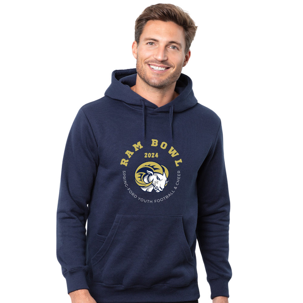 Ram Bowl Icon Unisex Adult Hoodie