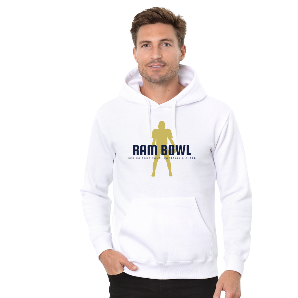 Ram Bowl Gridiron Unisex Adult Hoodie