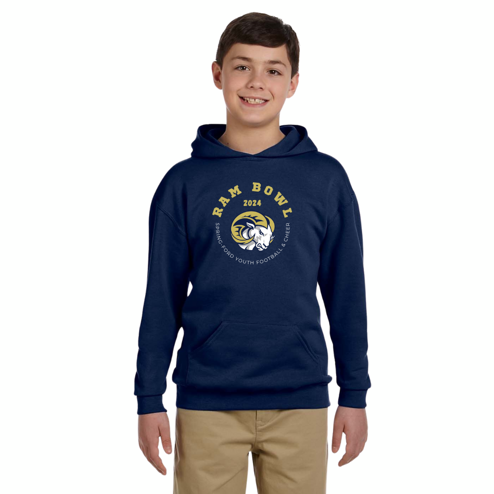 Ram Bowl Icon Youth Hoodie
