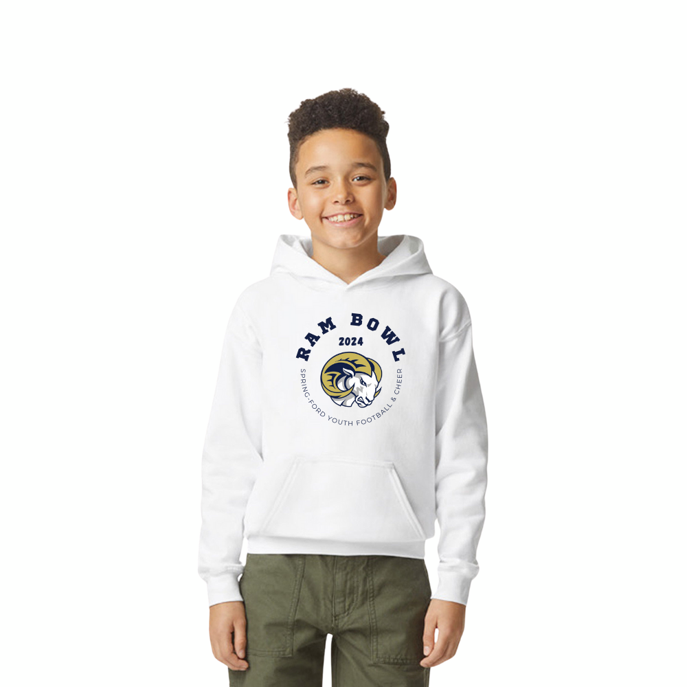 Ram Bowl Icon Youth Hoodie