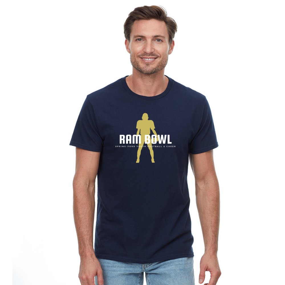 Ram Bowl Gridiron Mens Tee