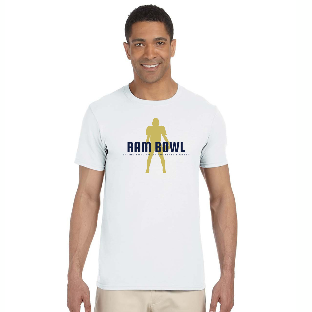 Ram Bowl Gridiron Mens Tee