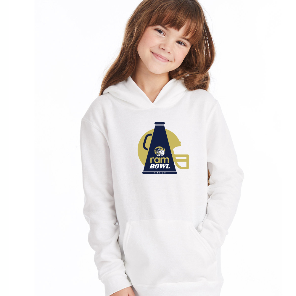 Ram Bowl Mega Cheer Youth Hoodie