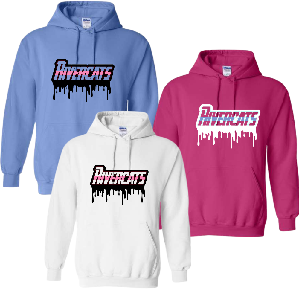 Rivercats Drippy Style Logo Unisex Hoodie
