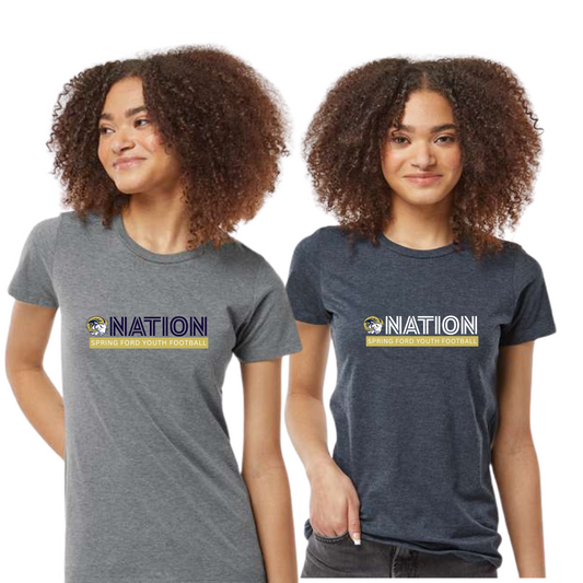 SFYFC Ladies Cotton Blend Tee Ram Nation