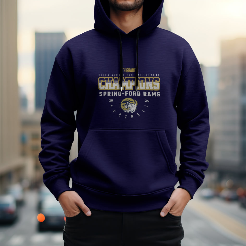 Spring-Ford ICFL Champs Unisex Adult Hoodie
