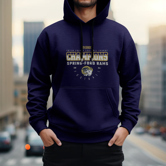 Spring-Ford ICFL Champs Unisex Adult Hoodie