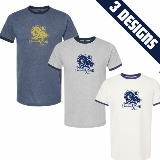 SFO Unisex Ringer Jersey Tee