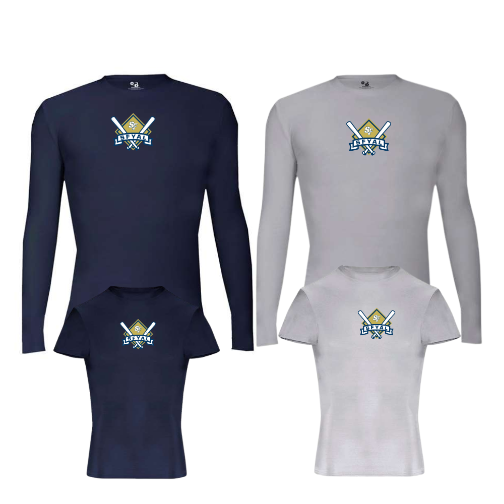 SYFAL Mens & Youth Compression Tops ( Multi Design Options )