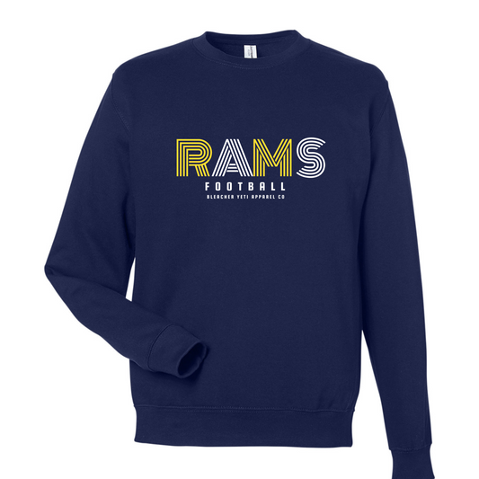 SF Neon Lights Campus Crewneck