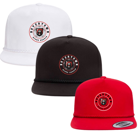 Boyertown Boys Soccer Snapback Rope Hat