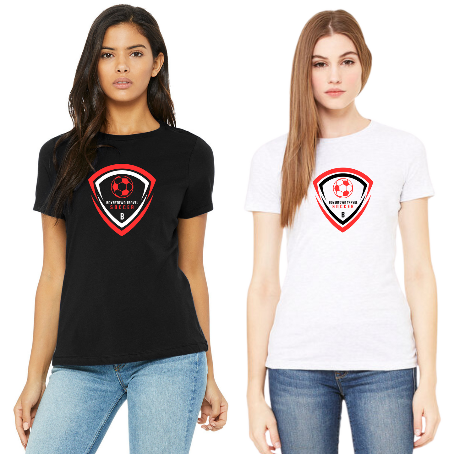 Boyertown Soccer Gameday Tee Womens