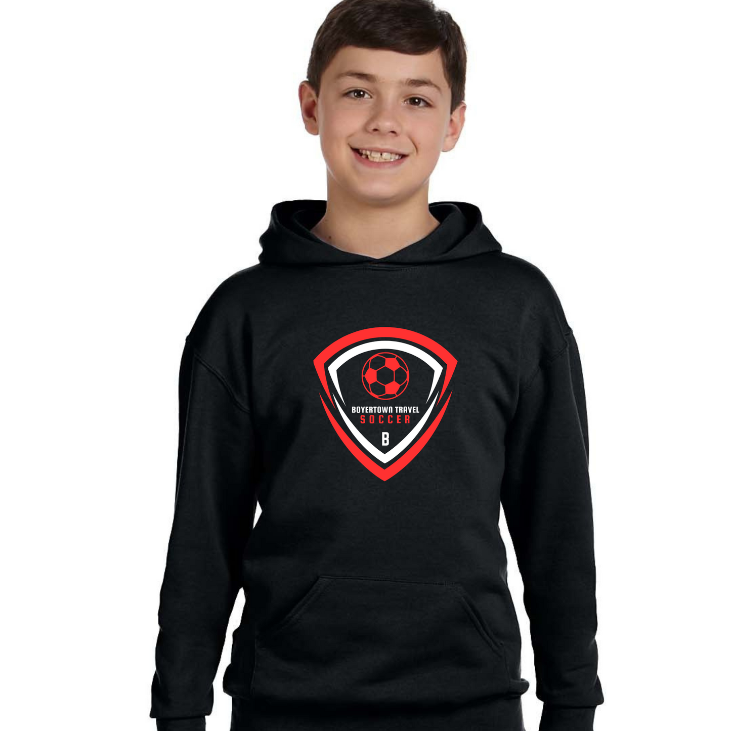 Boyertown Soccer Gameday Youth Hoodie