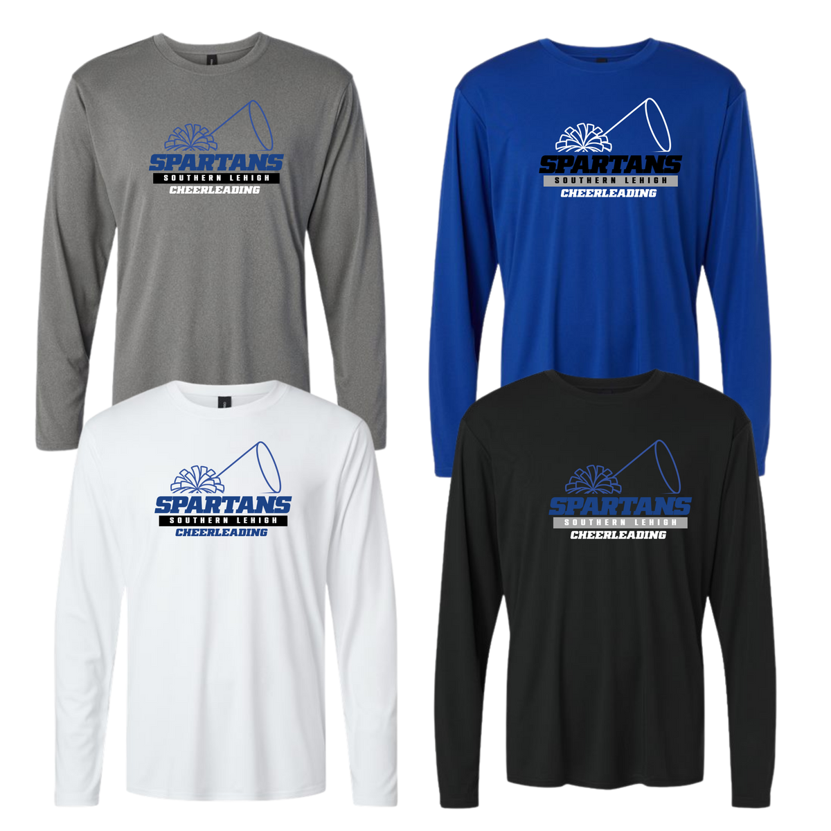 Southern Lehigh Cheer Unisex Long Sleeve Performance Tee - Spirit