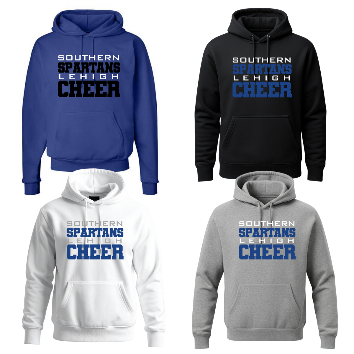 Southern Lehigh Cheer Unisex Hoodie- Stacked