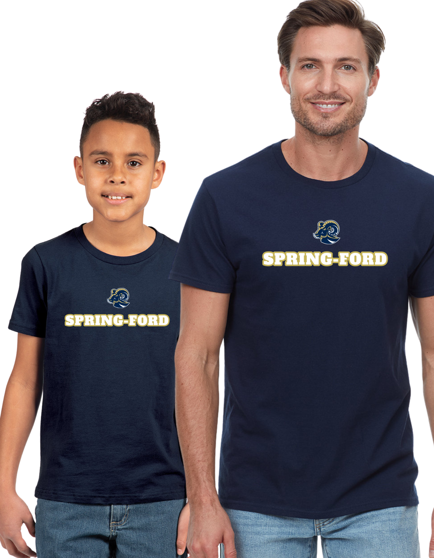 Rams Lewis Unisex Cotton Tee Spring-Ford Boosters