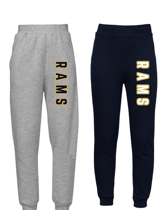 RAMS Youth Bella Canvas Joggers Spring-Ford Boosters
