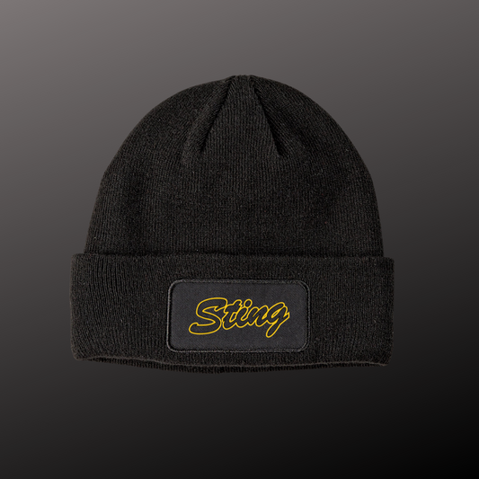 Sting Softball Script Beanie