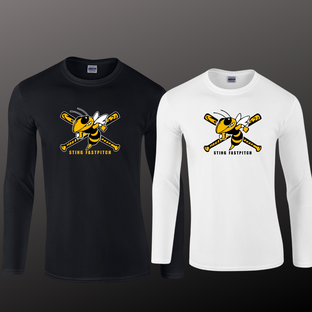 Sting Softball Battle Bats LS Tee
