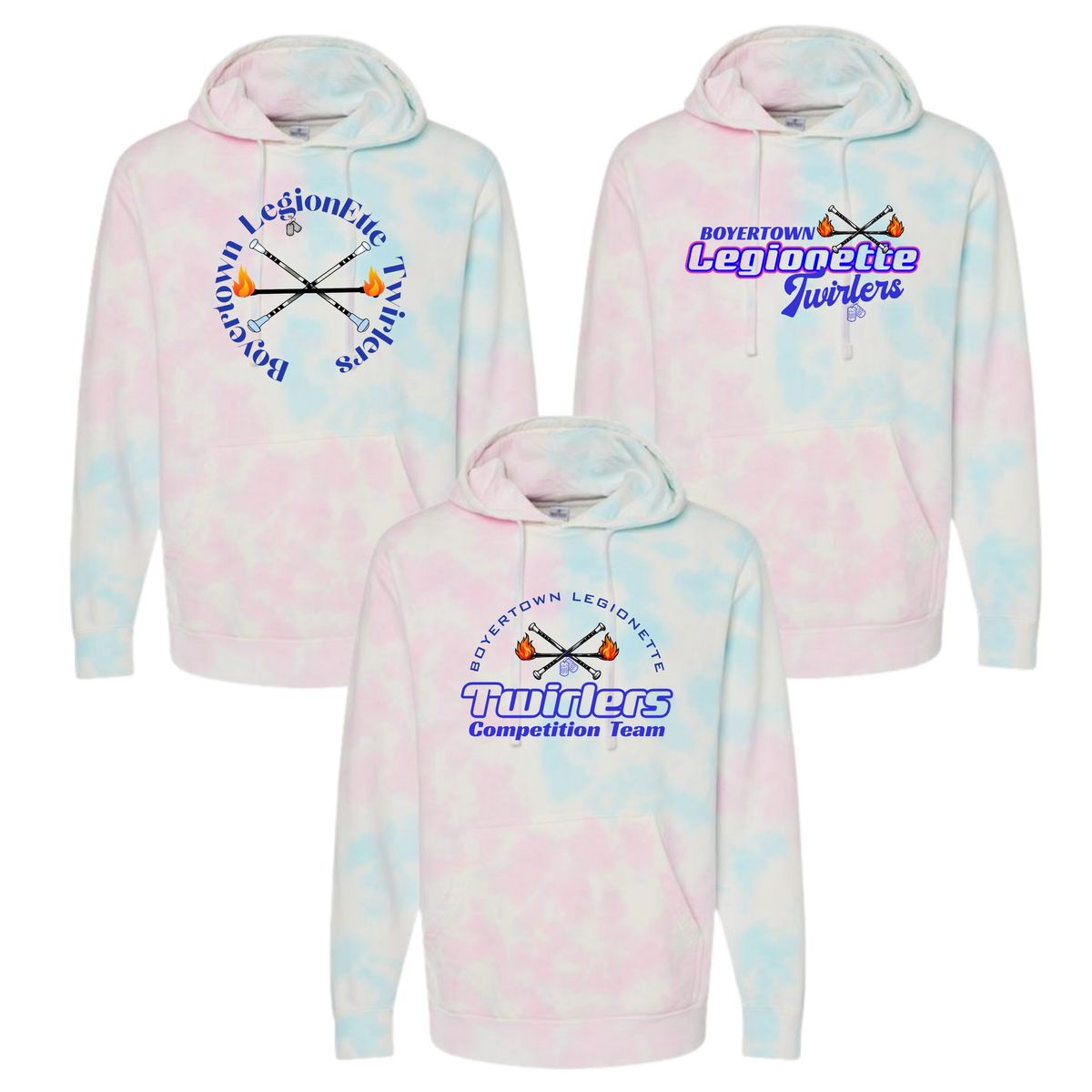 Legionette Tie Dye Unisex Hoodie