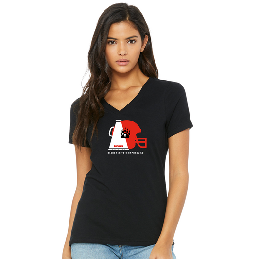 Boyertown Cheer/Ball V Neck Ladies Tee