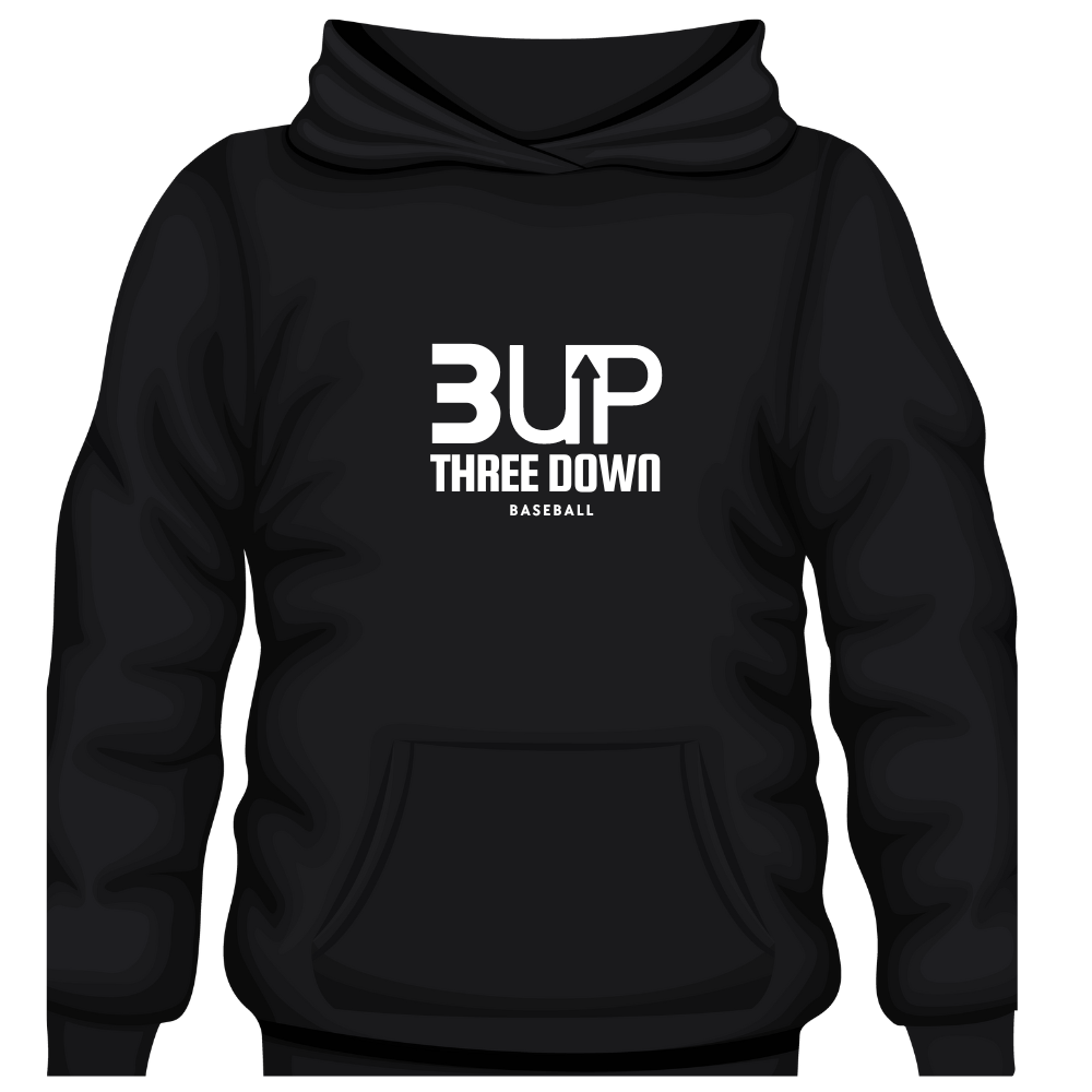 BYA 3UP3DOWN Hoodie Black