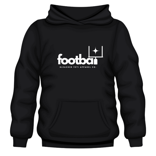 Football Star Black Hoodie