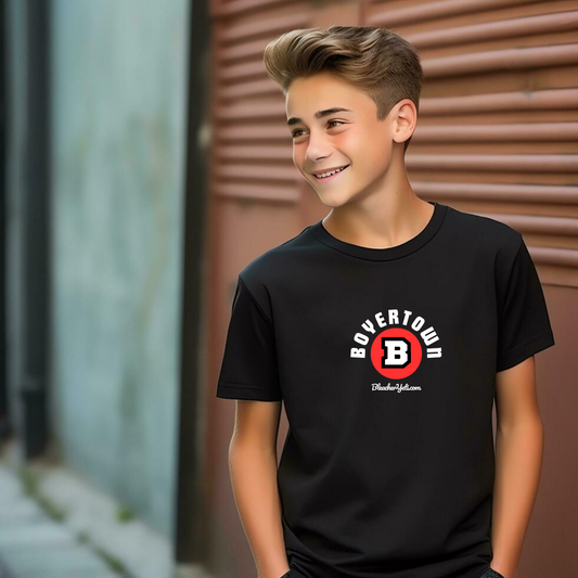 Boyertown Big B Black Tee Shirt Youth