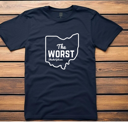 THE Worst Ohio Navy Tee