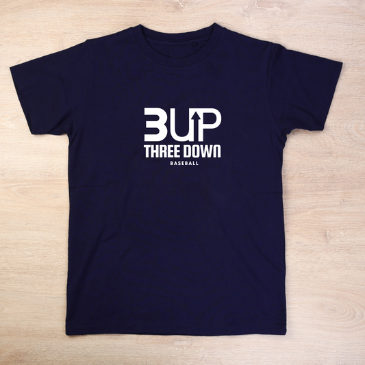 BYA 3UP3DOWN Navy Tee