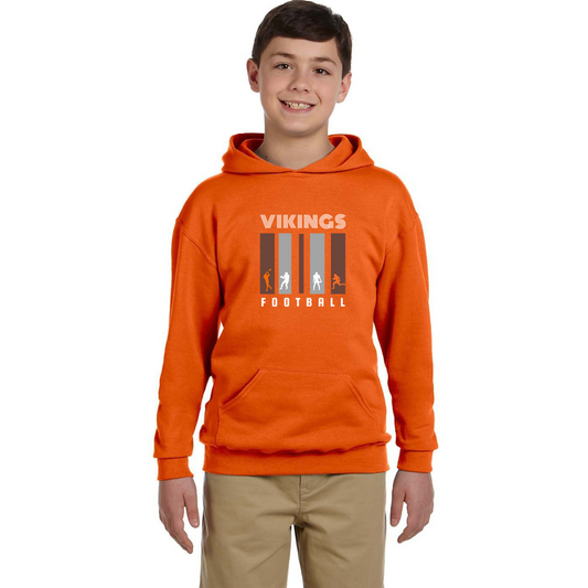 PV Vikings Retro Youth Hoodie